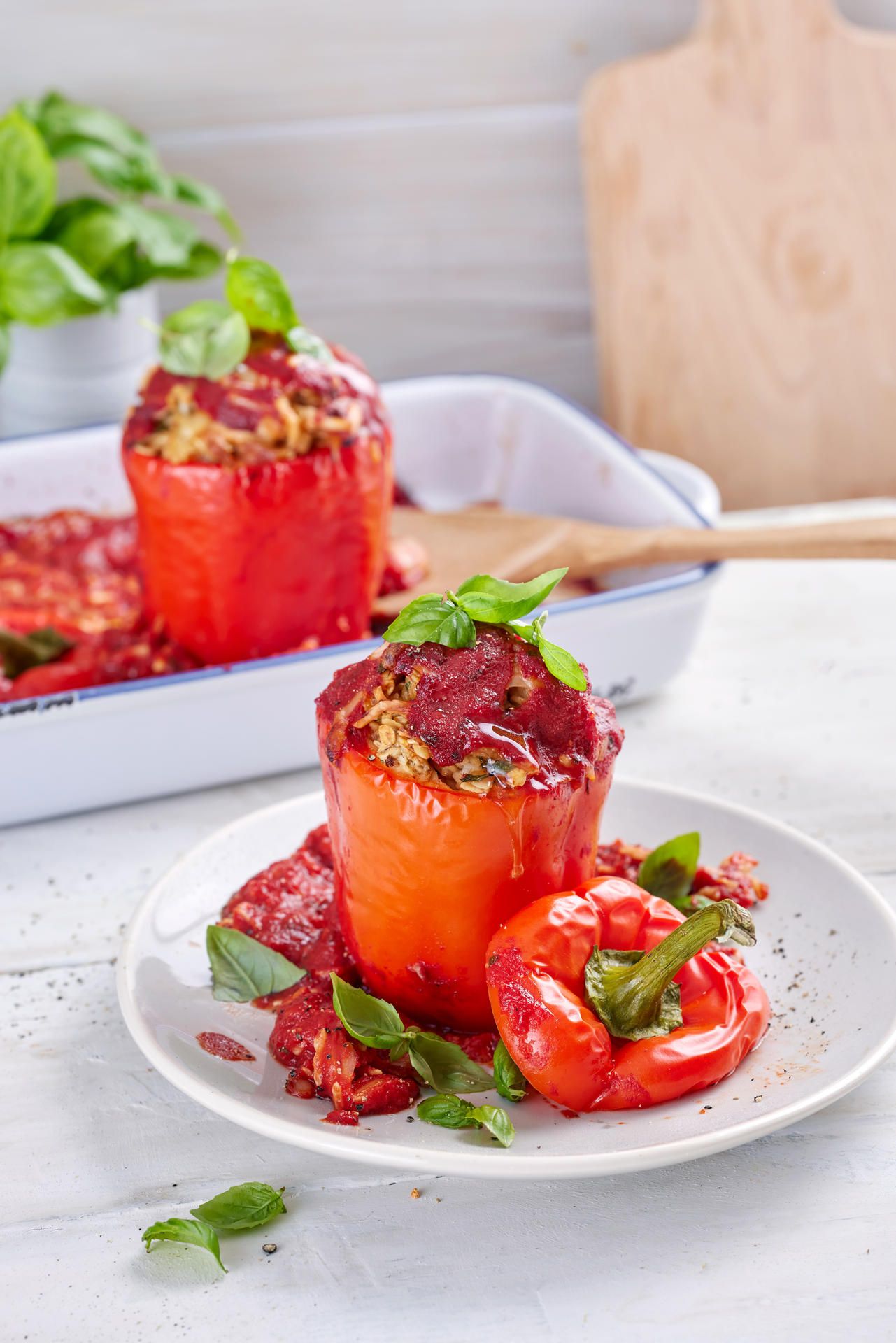 Hafer in Paprika