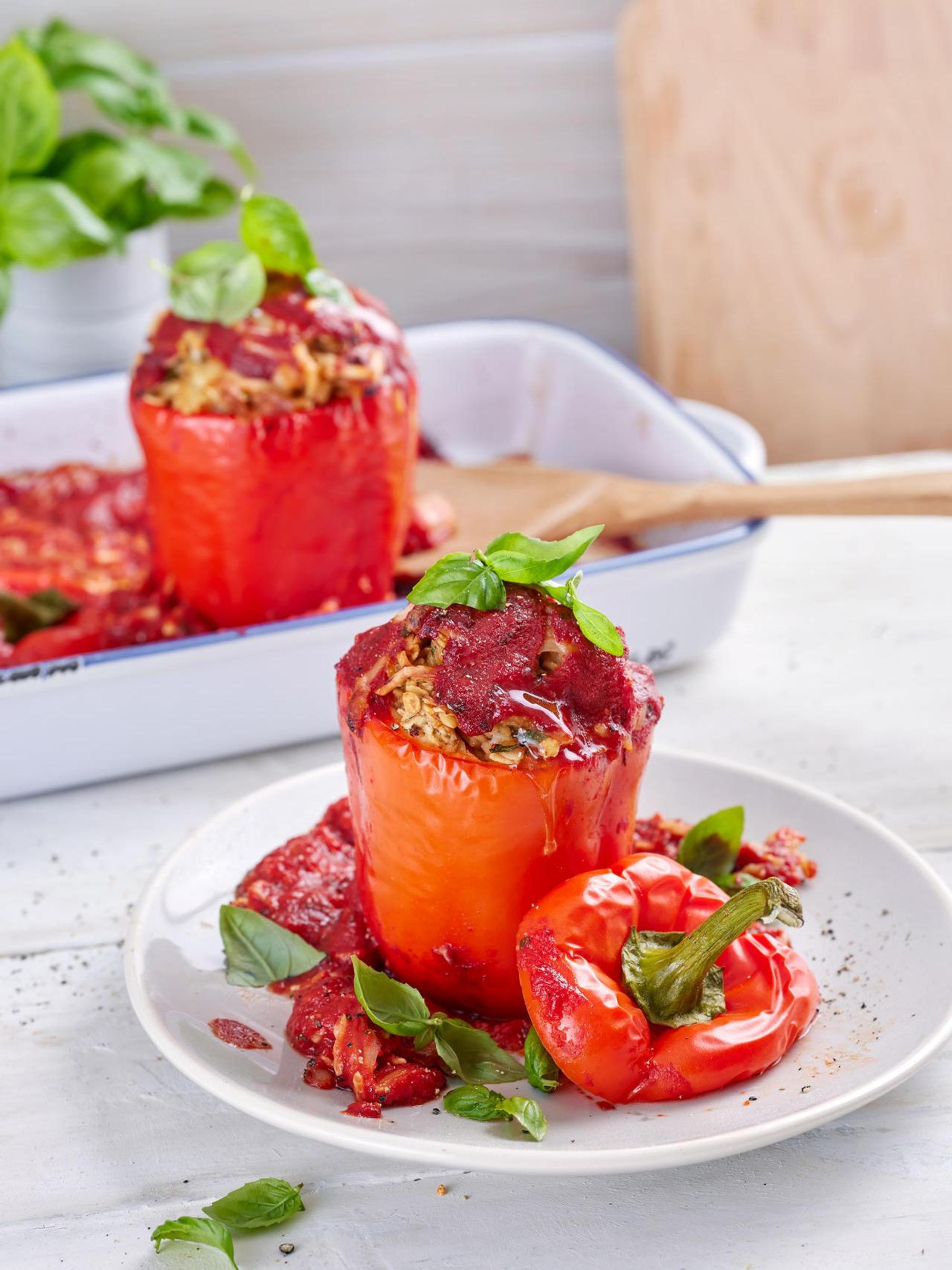 Hafer in Paprika