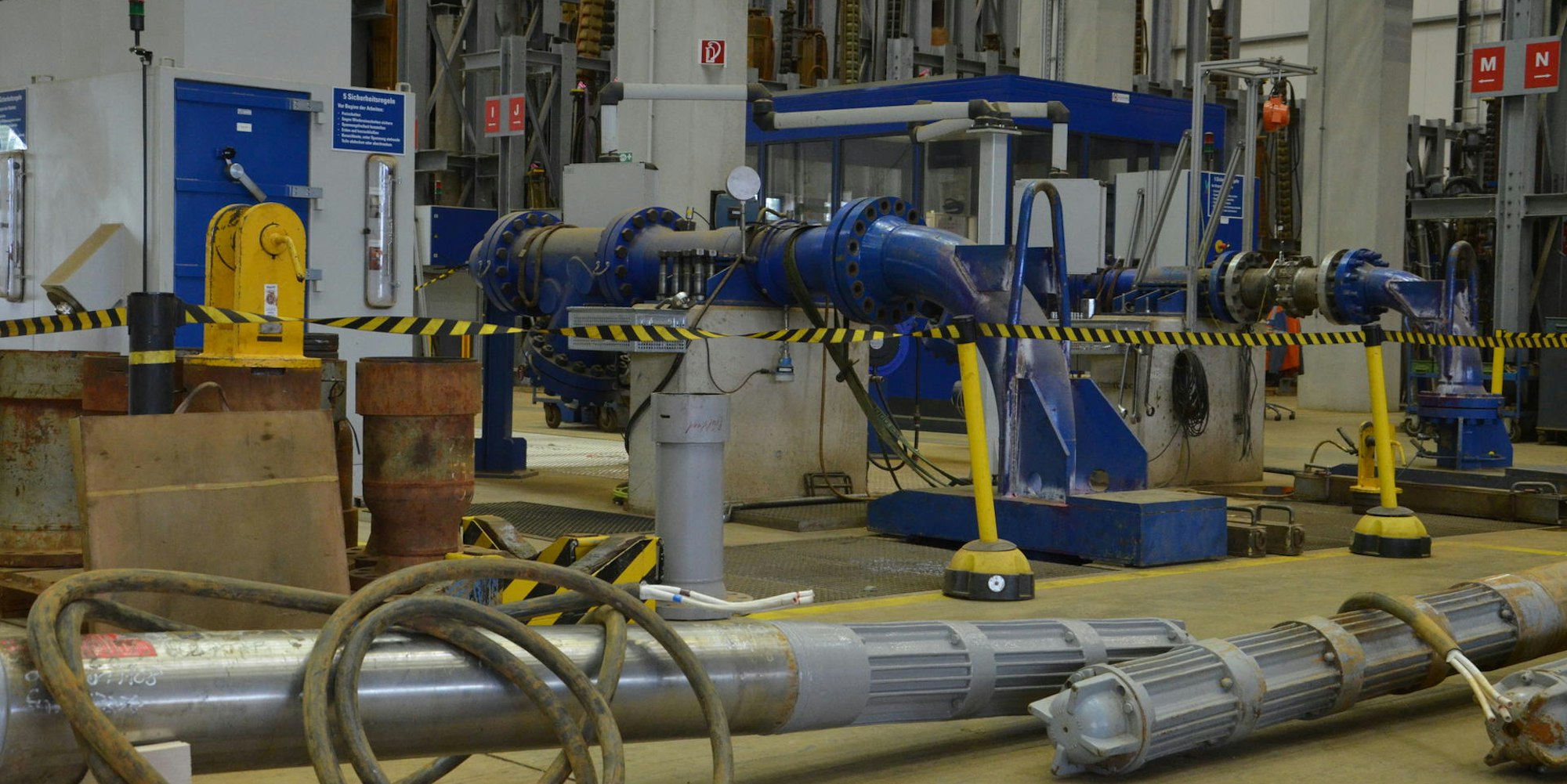 Unterwasserrohrpumpen