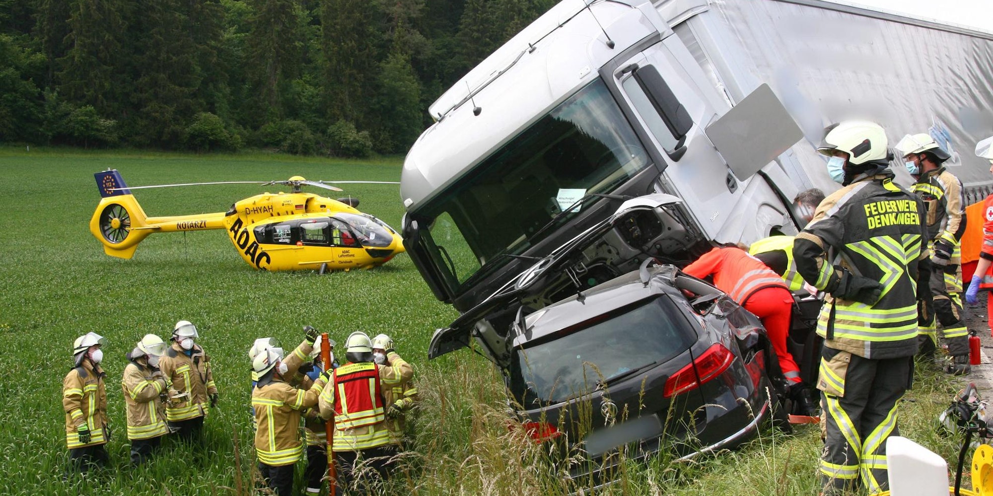 Denklingen, Unfall