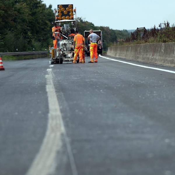 A61 Erftstadt Unwetter Wasser