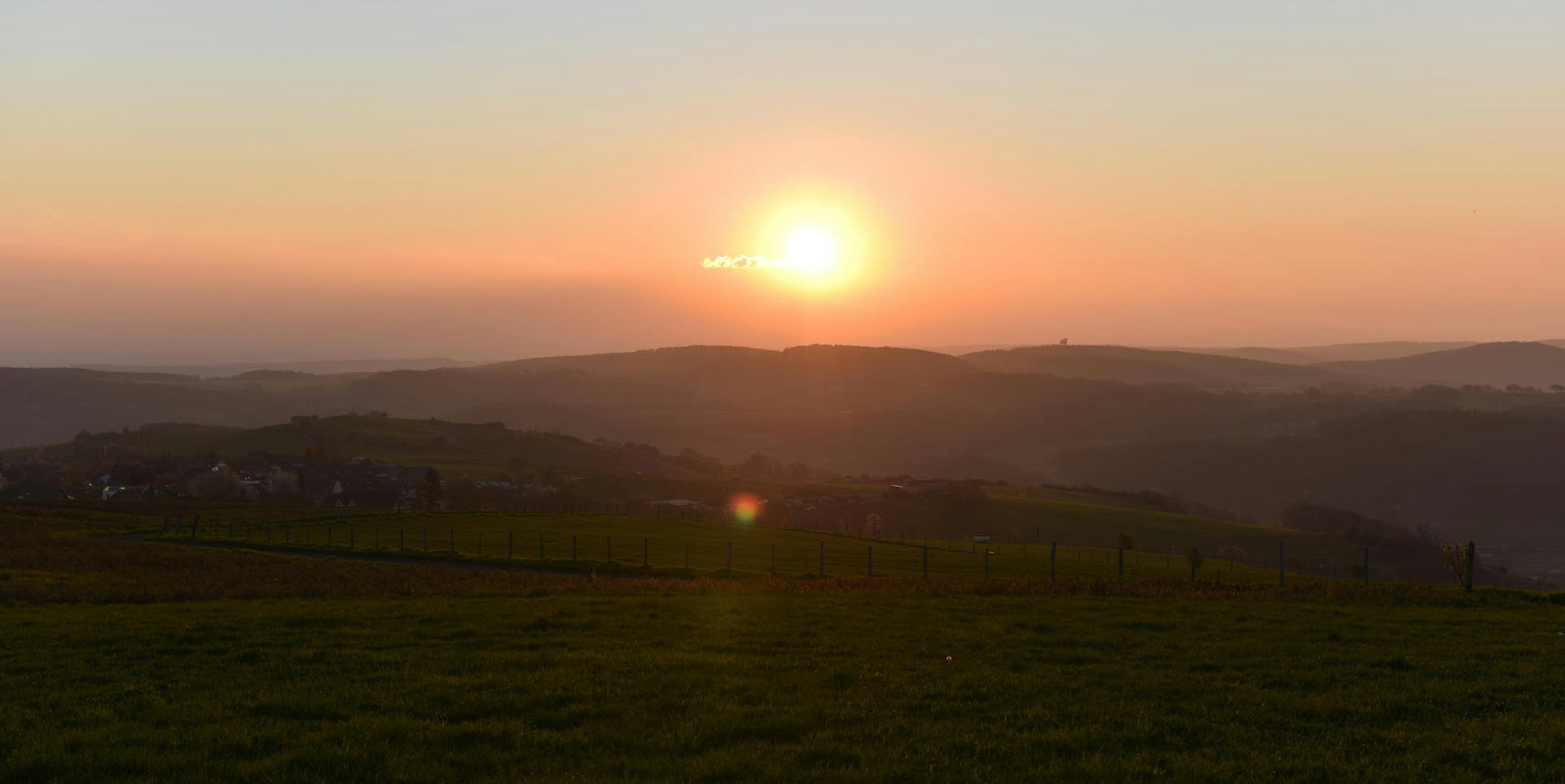 Sonnenaufgang Mechernich Lorbach
