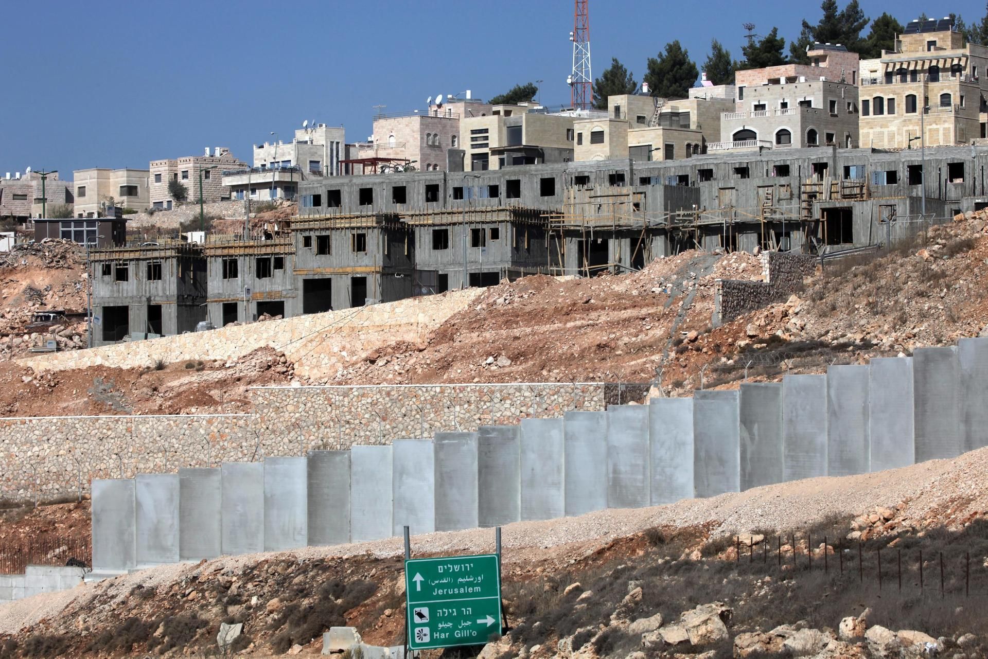 Siedlungsbau Israel