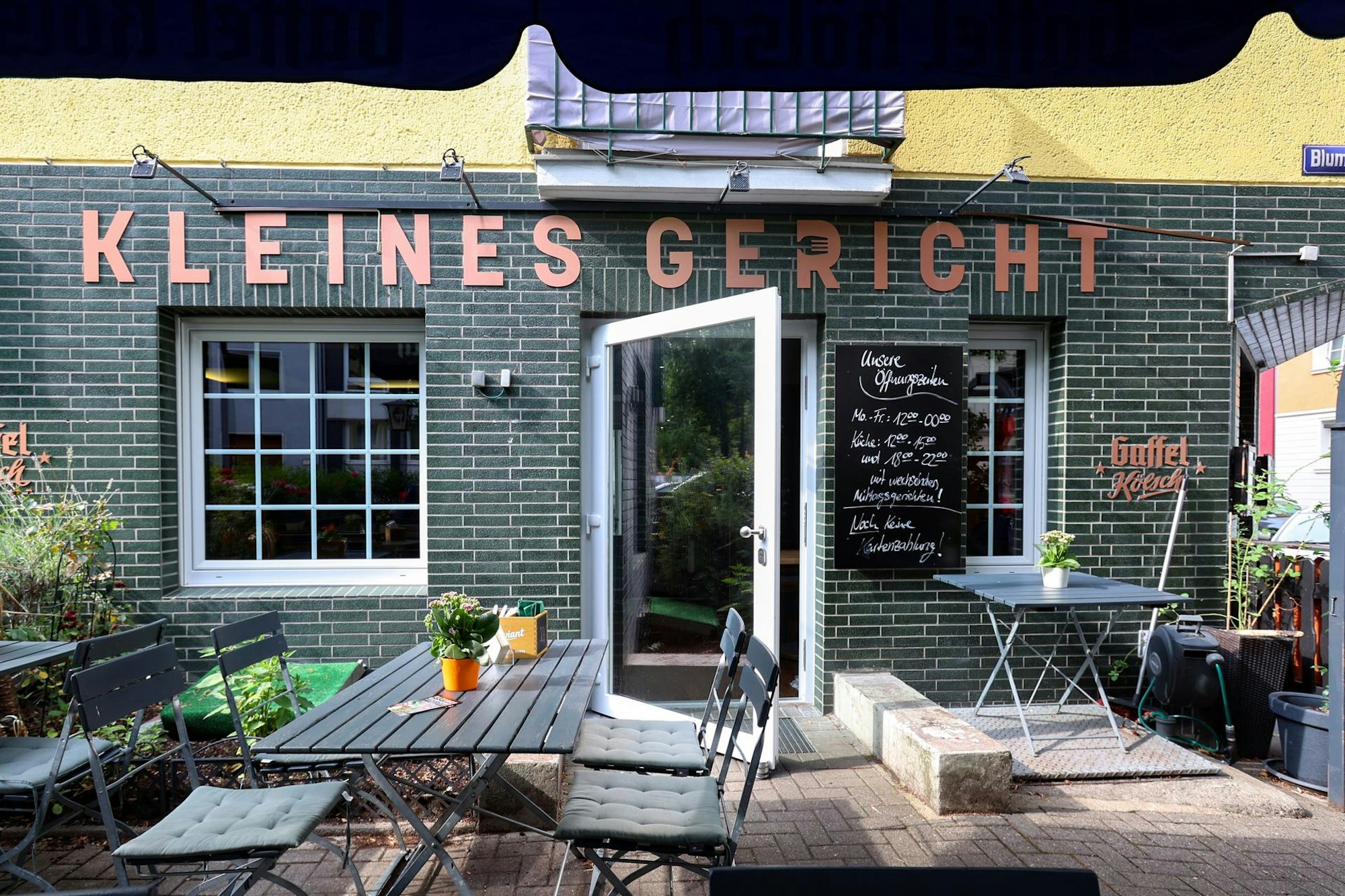 kleines gericht aussen besser