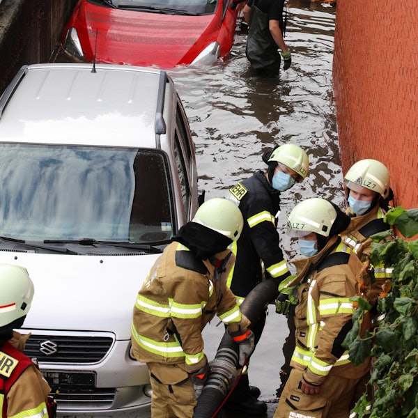 Überschwemmungen Bergisch Gladbach