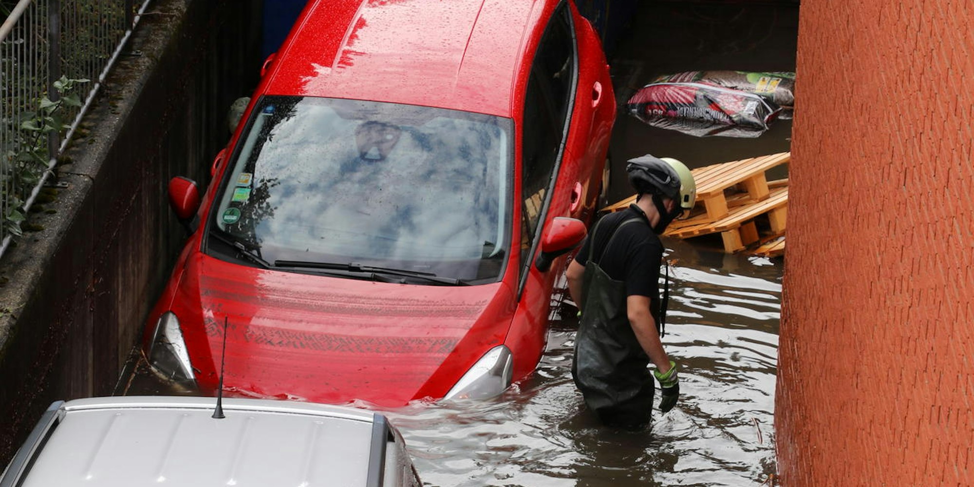 Überschwemmungen Bergisch Gladbach