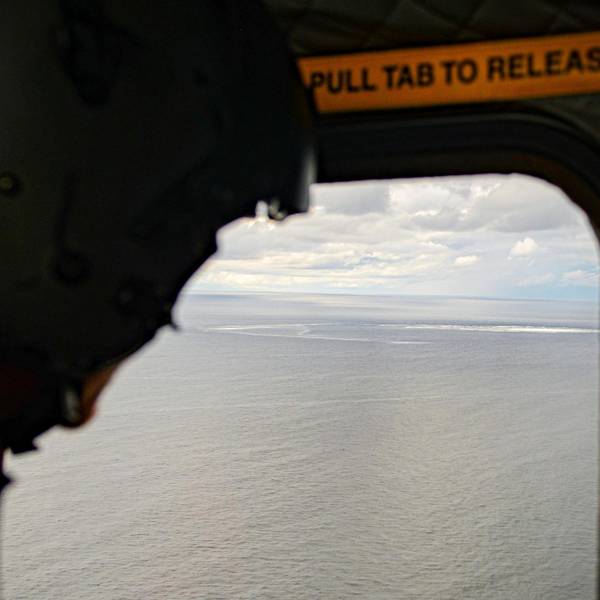 Nord Stream Leck Helikopter 2909