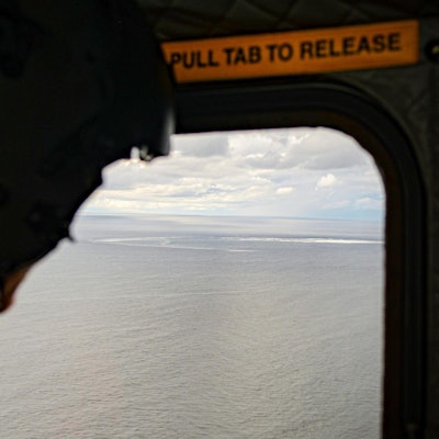 Nord Stream Leck Helikopter 2909