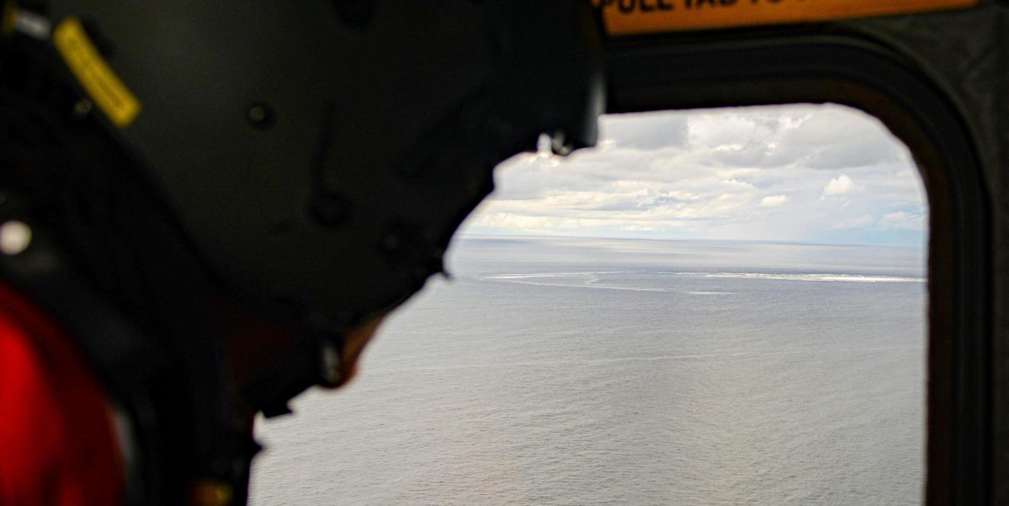 Nord Stream Leck Helikopter 2909