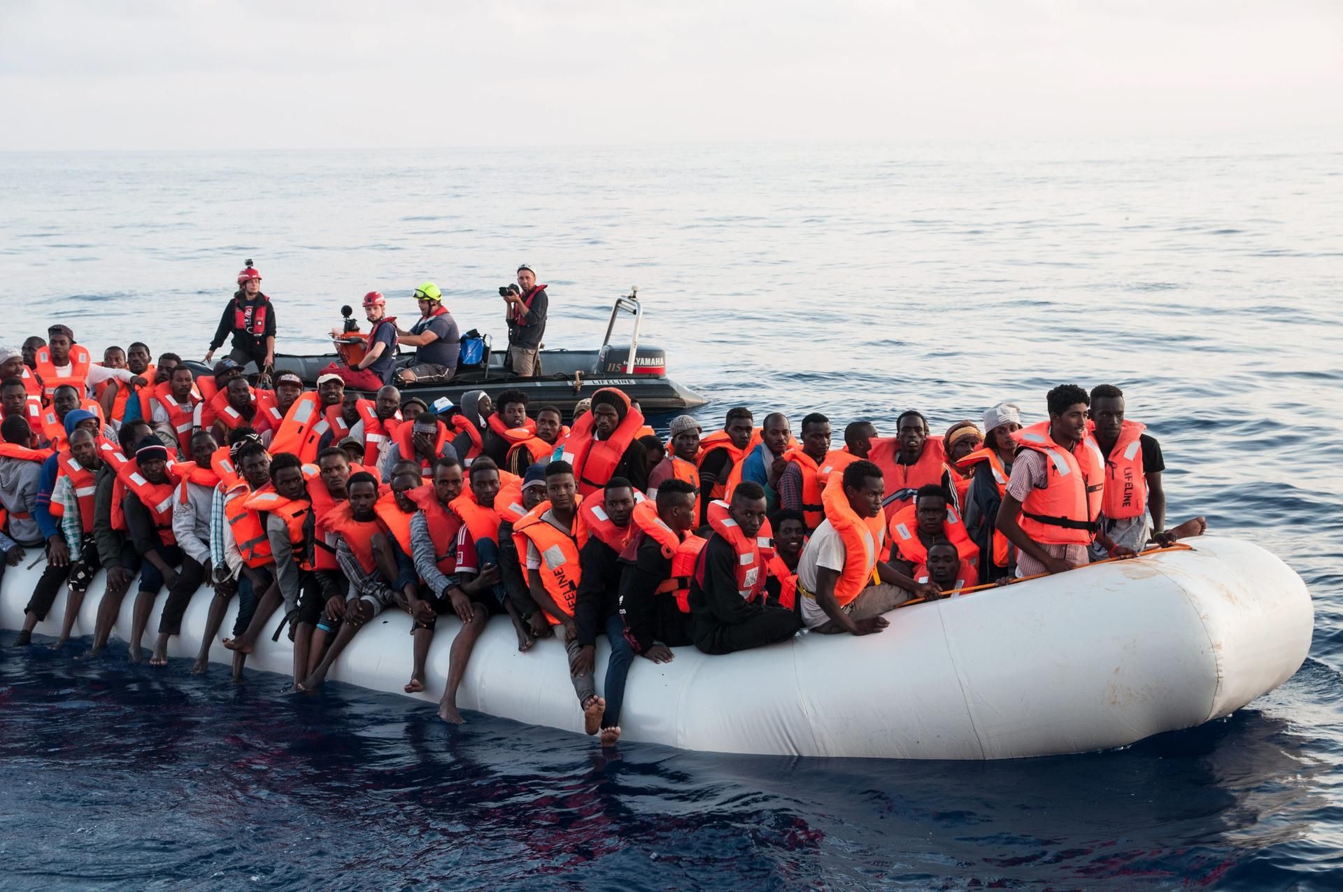 Flüchtlingsboot 120619
