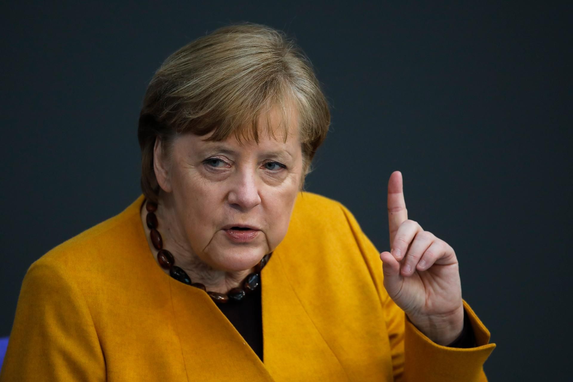 Merkel Zeigefinger
