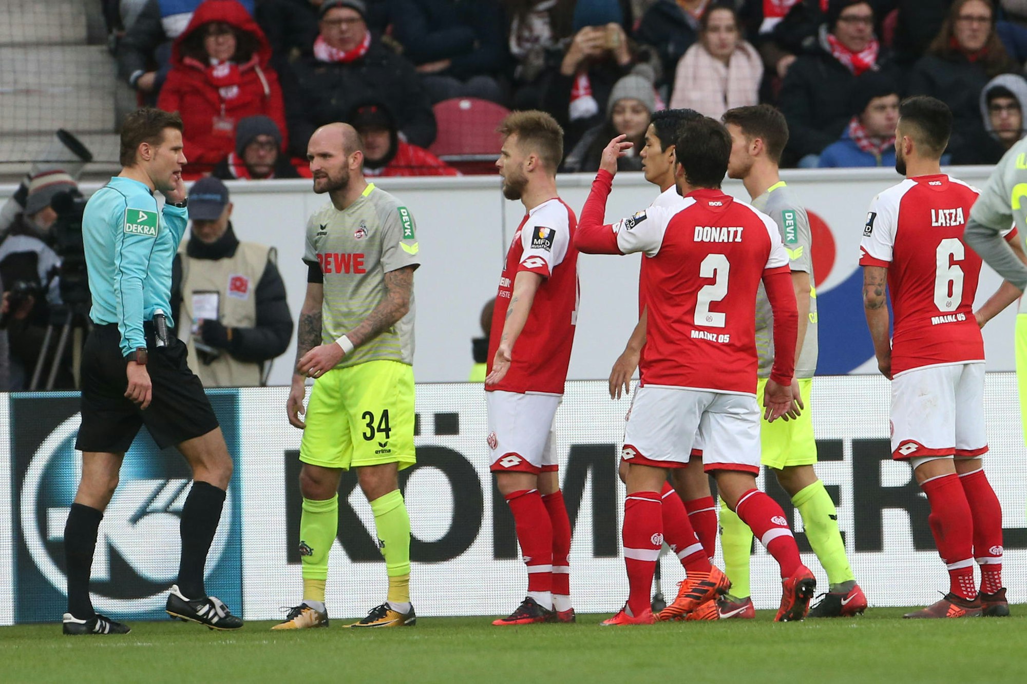 1. FC Köln gegen Mainz