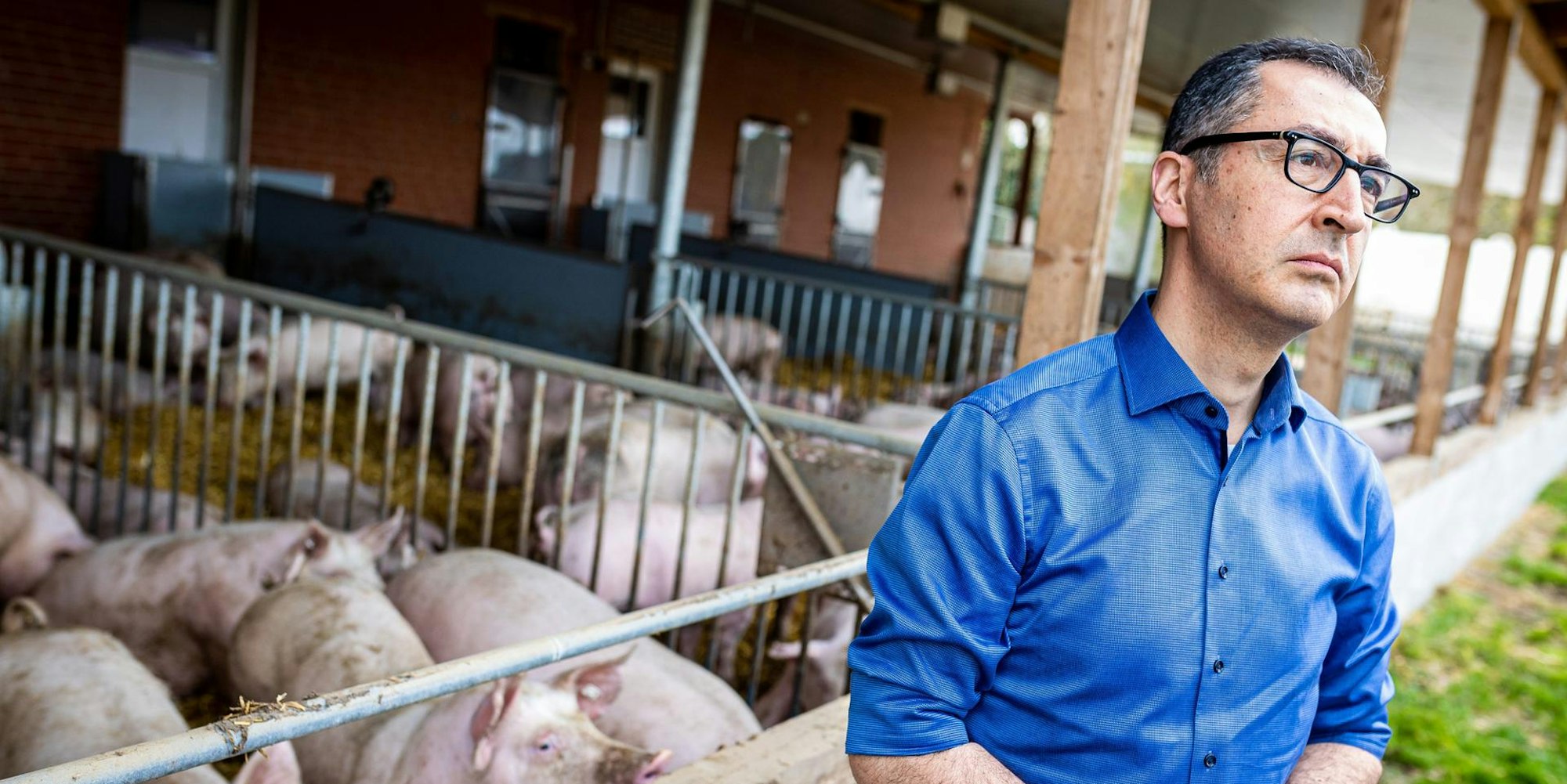 Cem Özdemir Schweine 240422