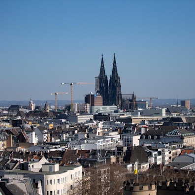 Stadtansicht von Köln