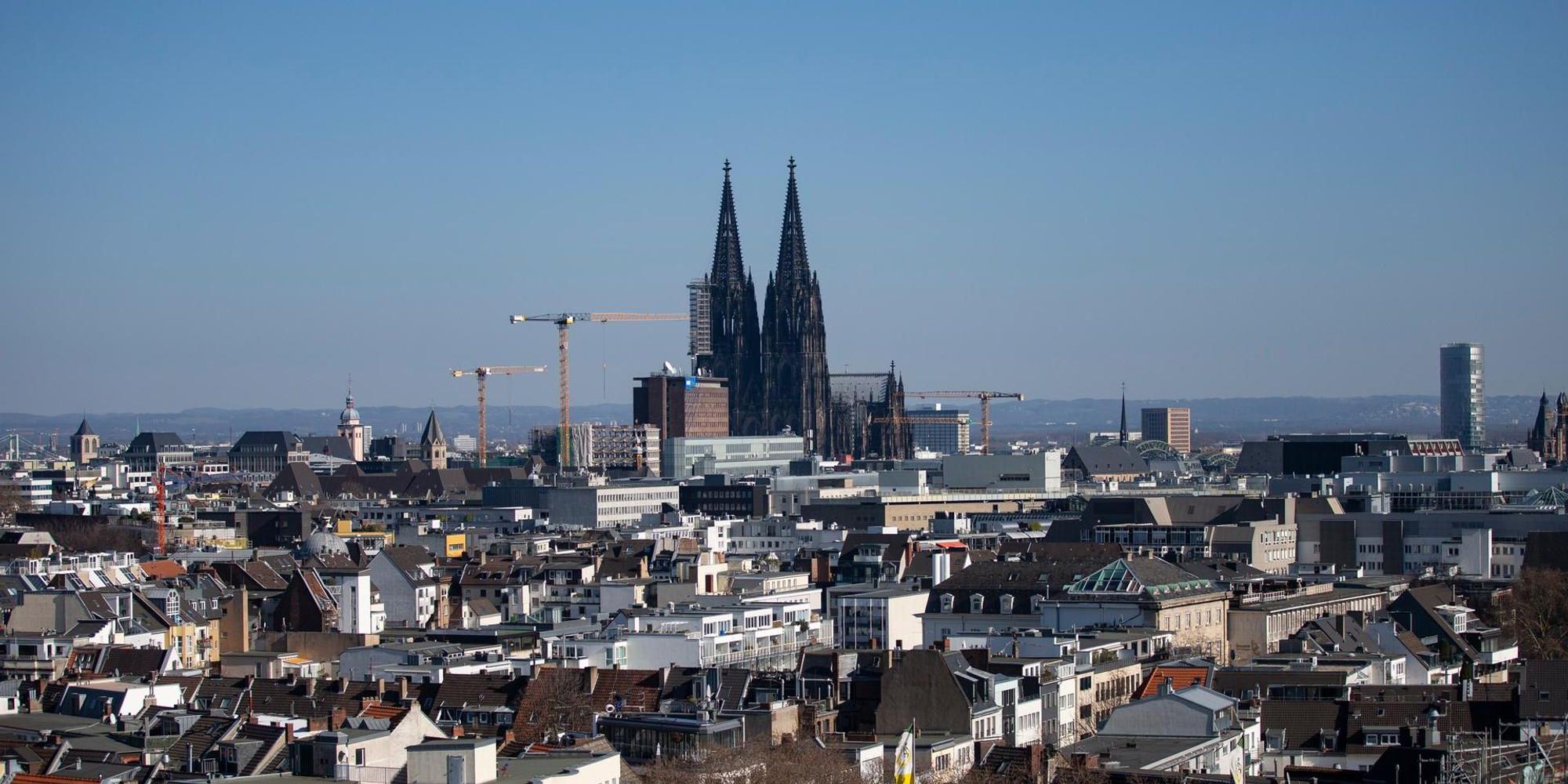 Stadtansicht von Köln