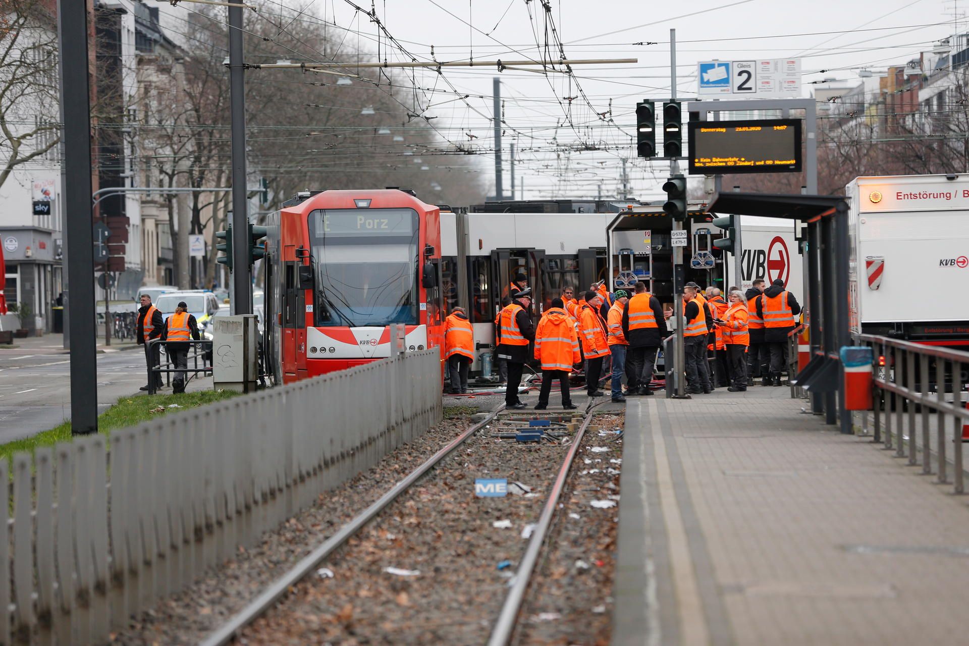 Unfall Aachener Straße