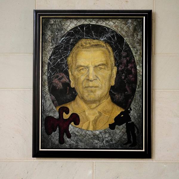 Gerhard Schröder beklaut