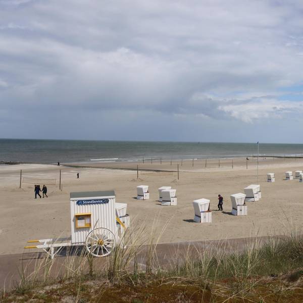 Wangerooge Strand dpa