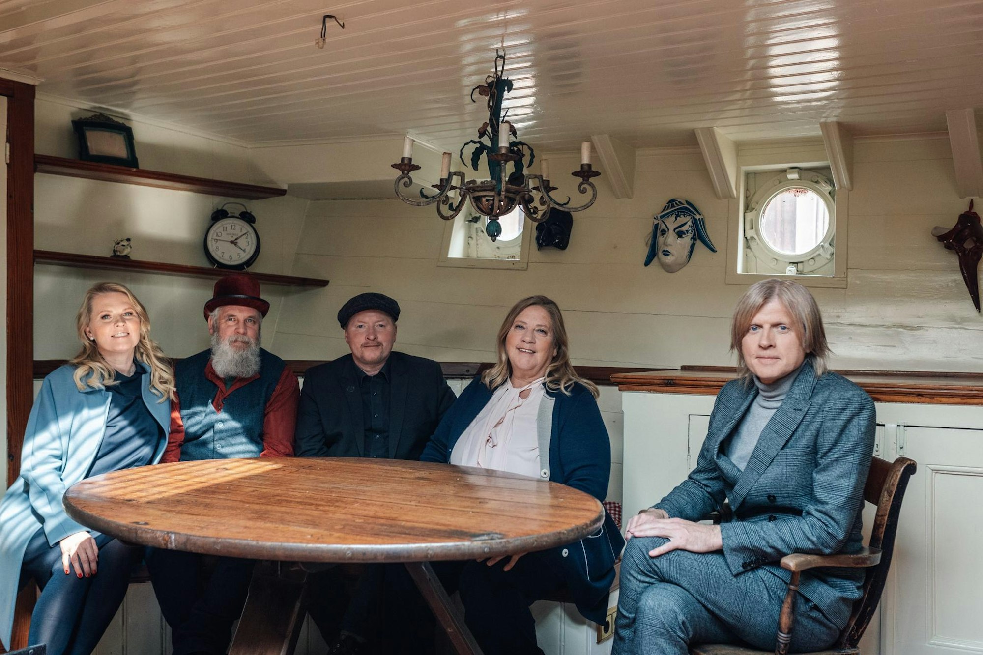 Kelly Familiy auf dem Boot