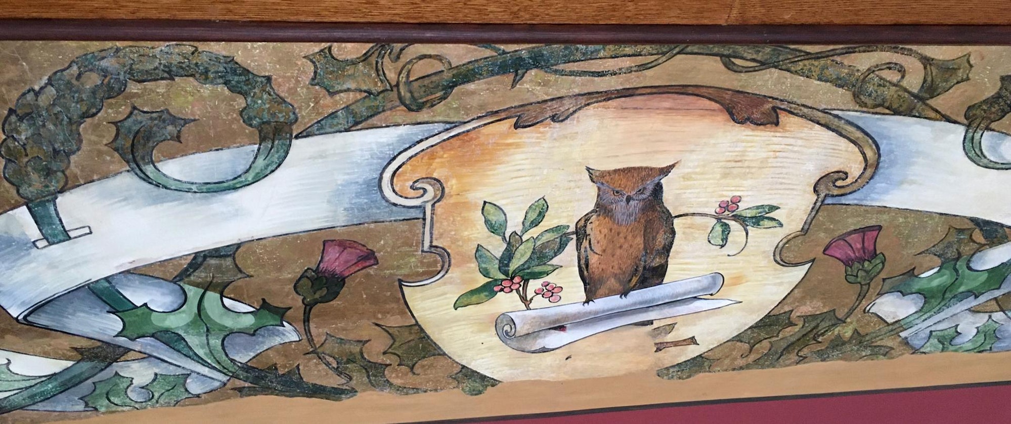 altes-gymnasium Wandmalerei