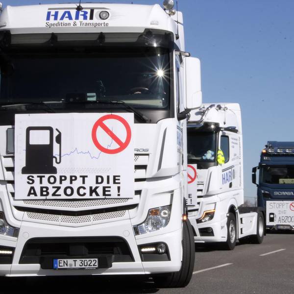 LKW-Demo Bergheim 190322