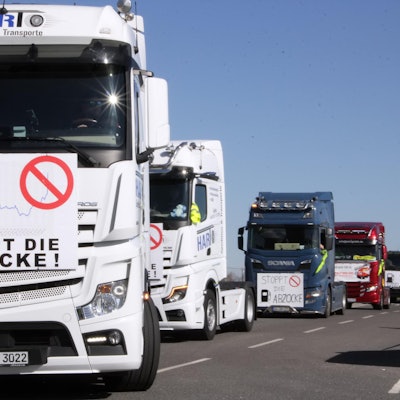 LKW-Demo Bergheim 190322