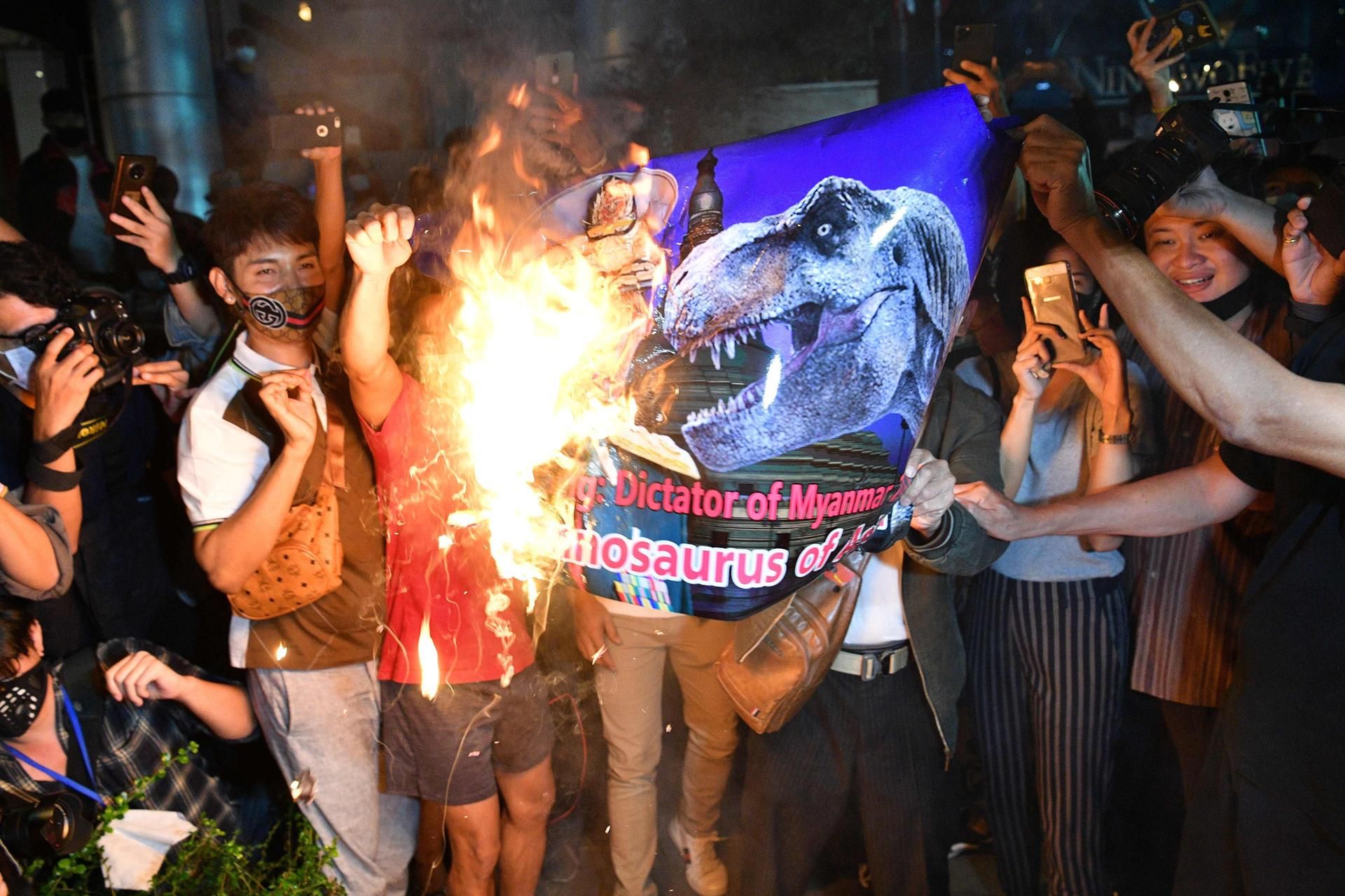 Myanmar Proteste