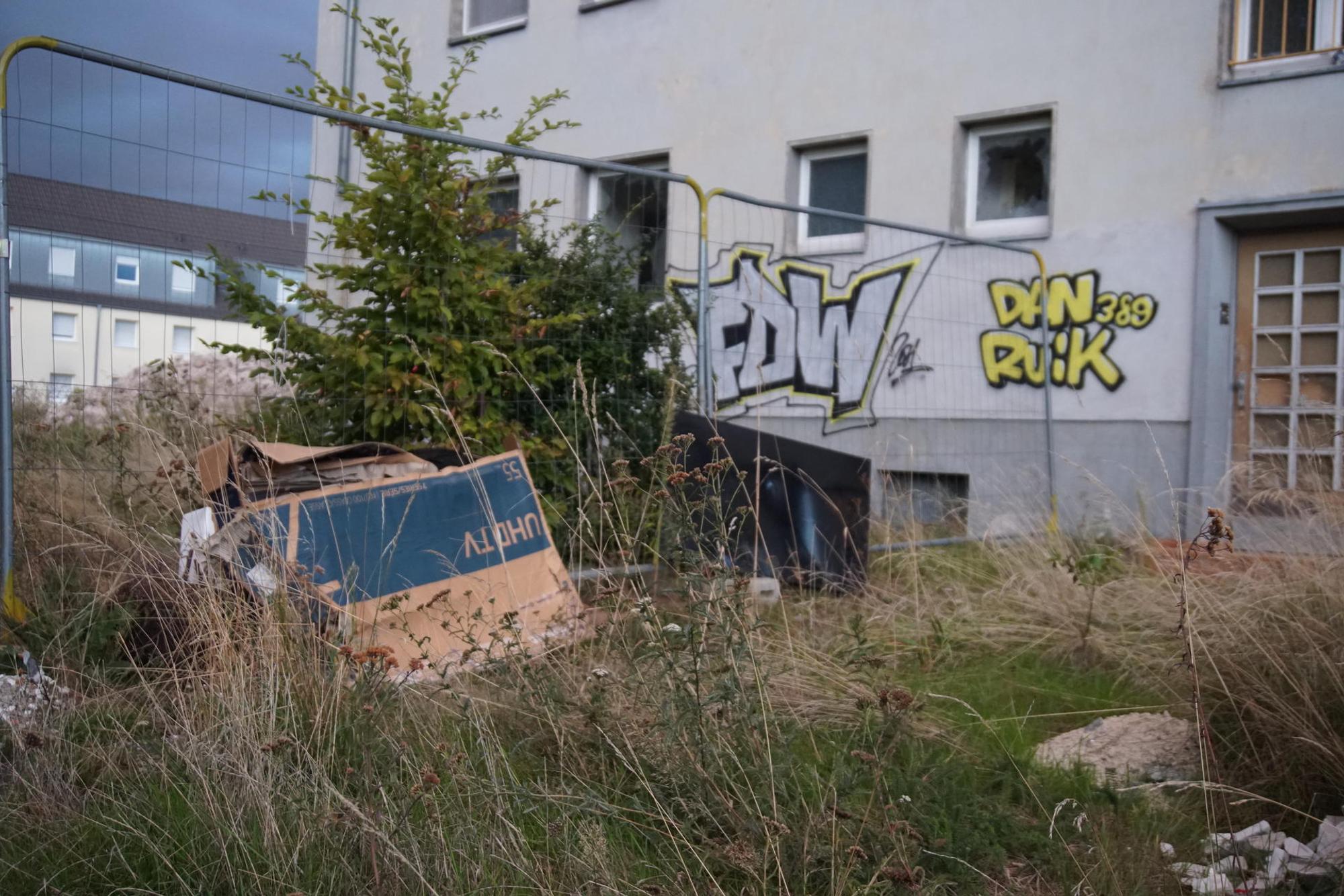 Ehemalige Gag-Siedlung: Müll