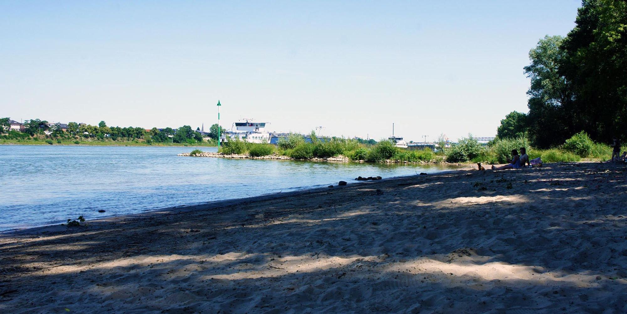 STRAND SERIE Wesseling bei schönem Wetter