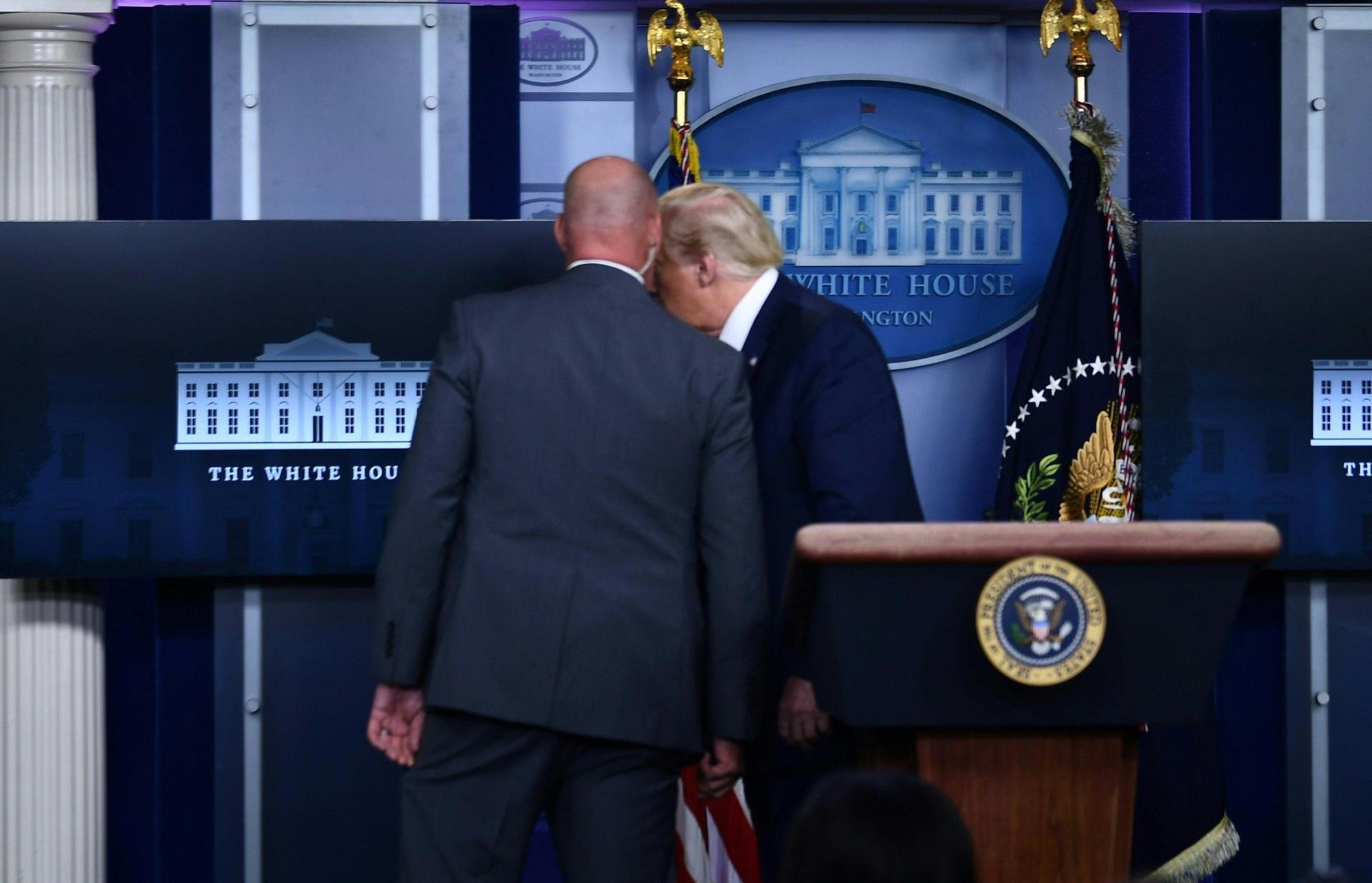 Trump PK Abbruch