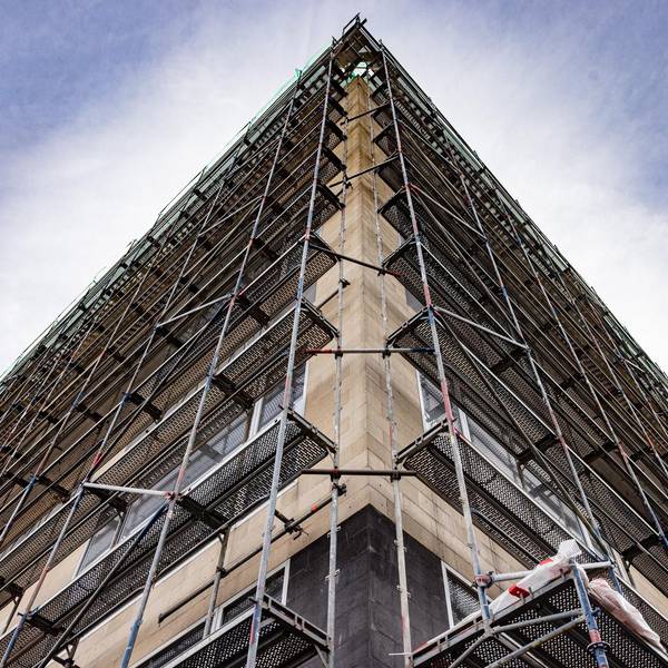 Wallraf Anbau Baustelle