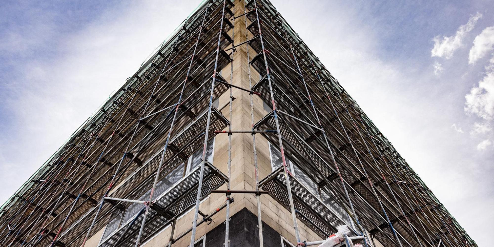 Wallraf Anbau Baustelle