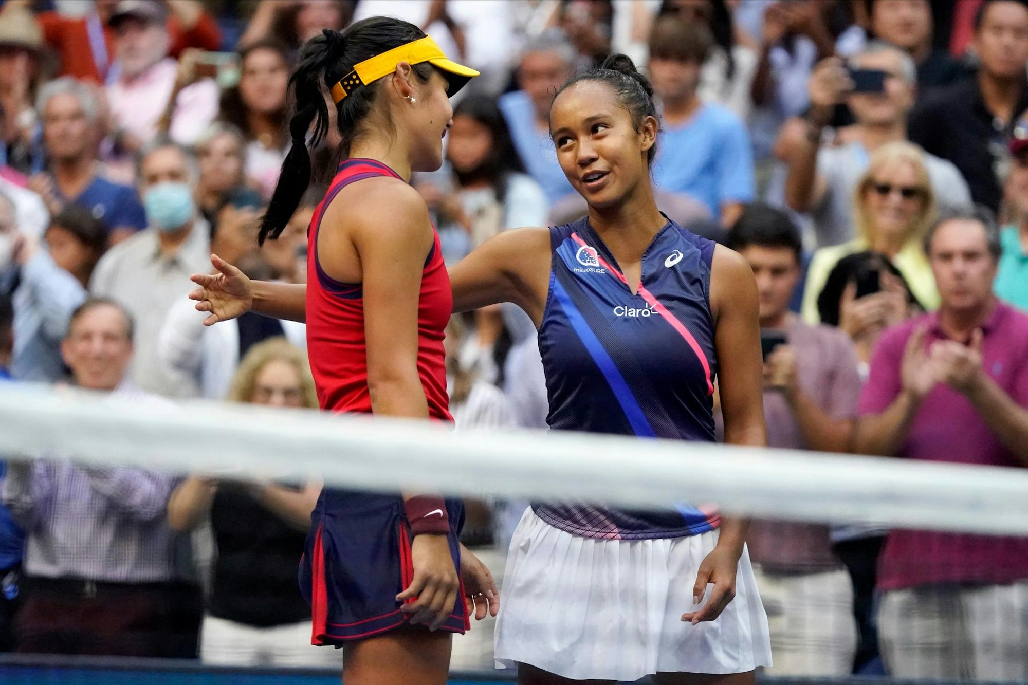 Raducanu und Fernandez US Open