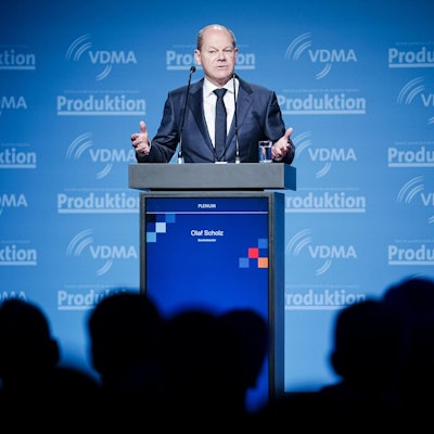 Olaf Scholz Maschinenbaugipfel