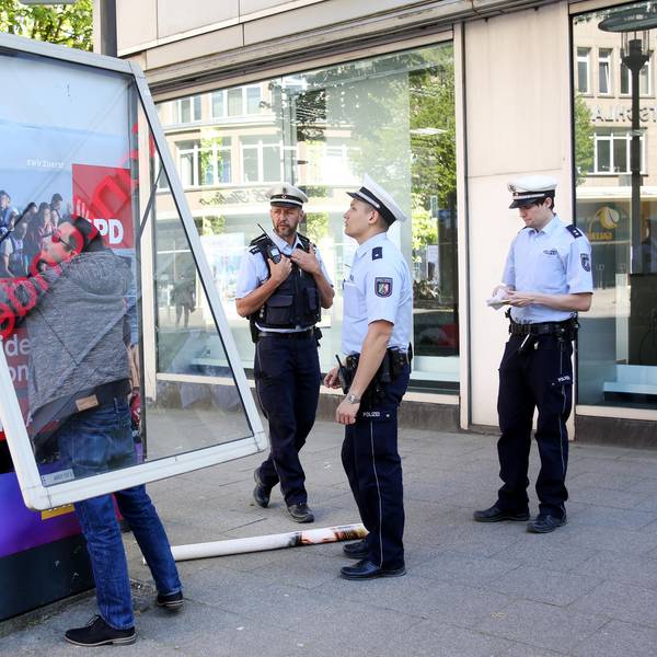 Gefälschte SPD-Plakate