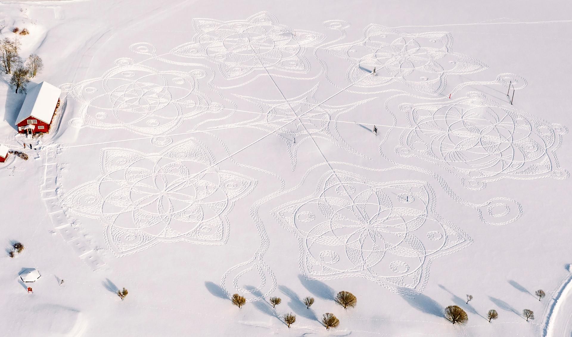 Schnee Mandala
