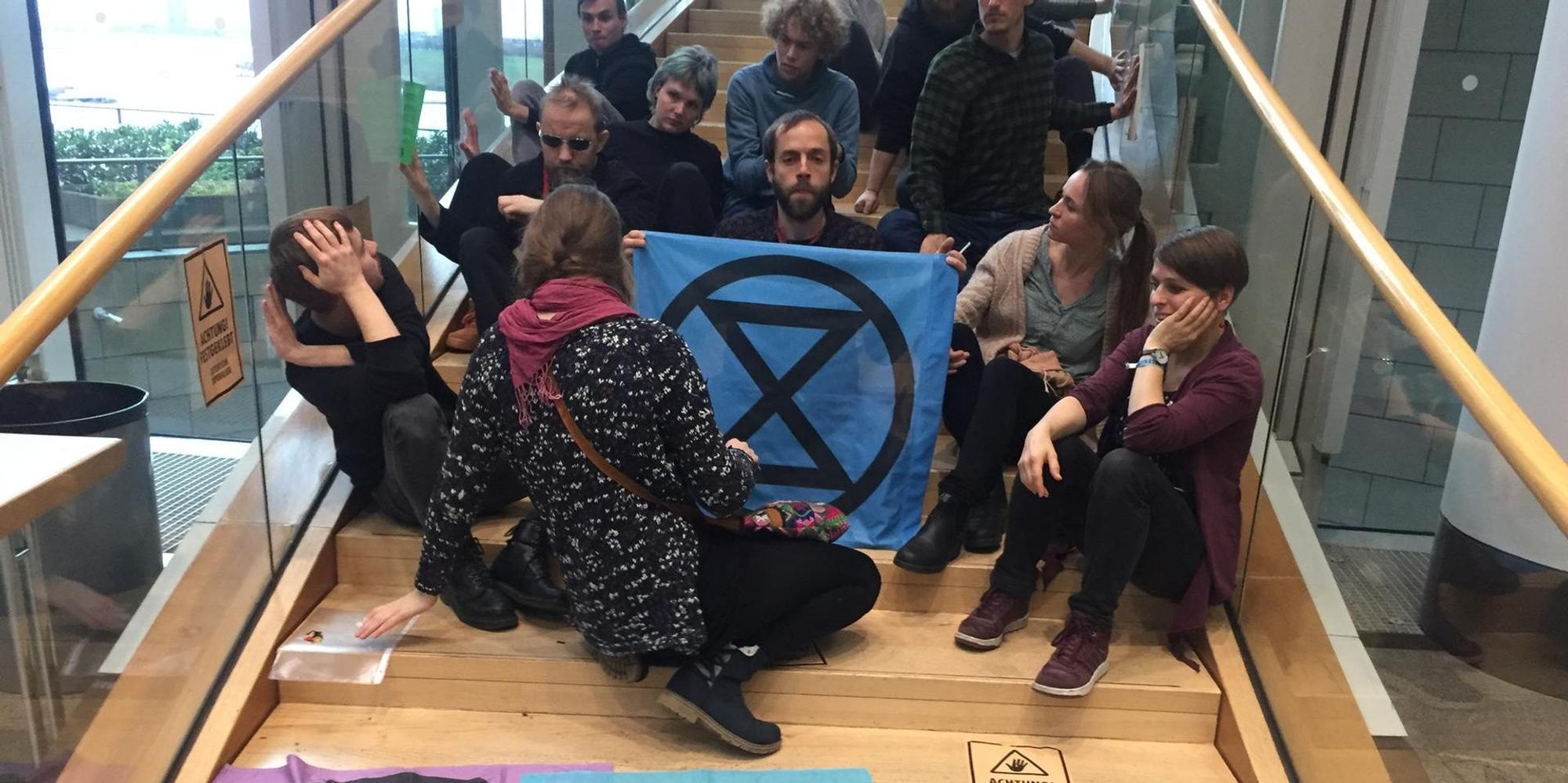 Protest im Landtag