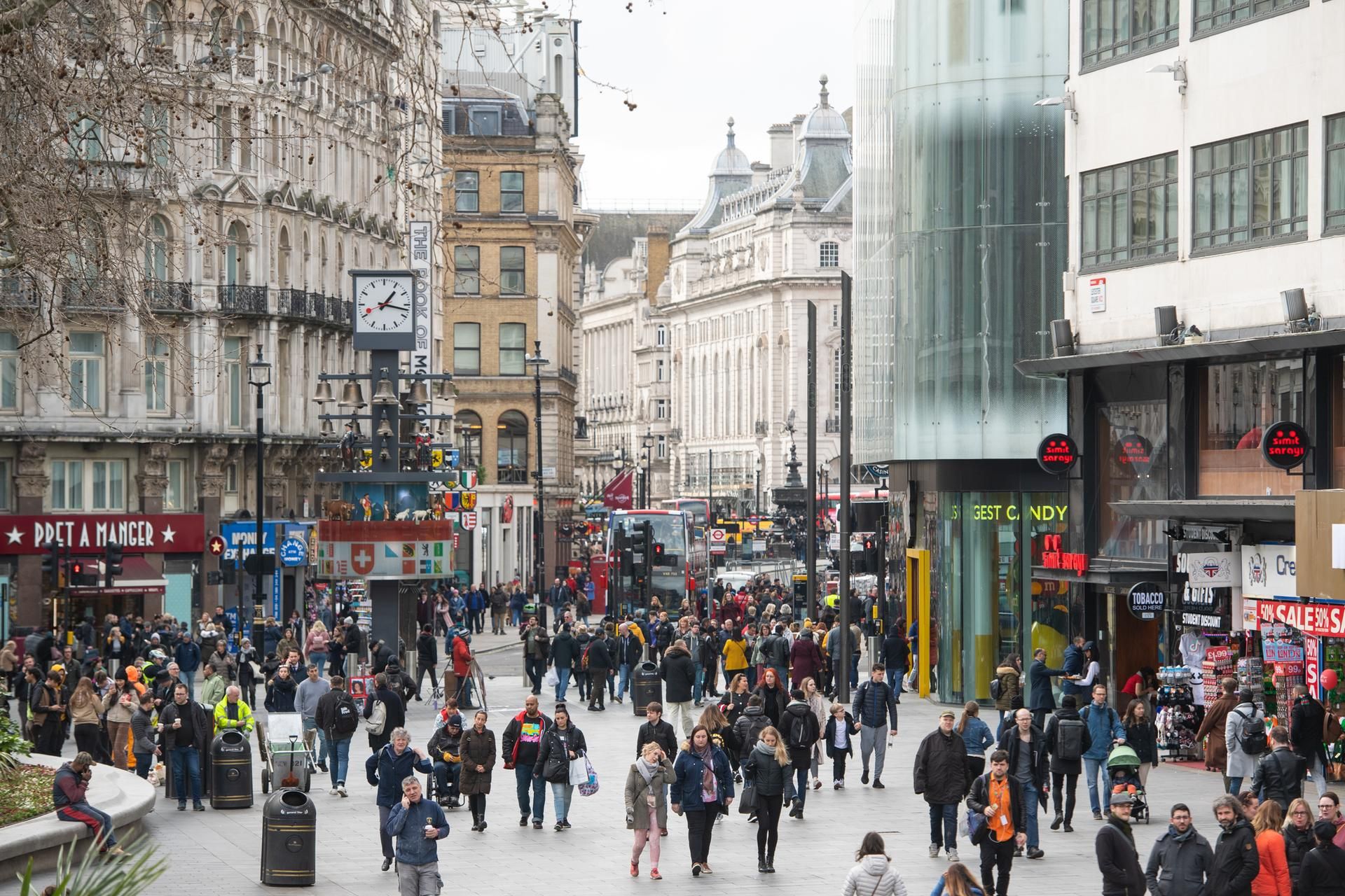 Leicester Square in London