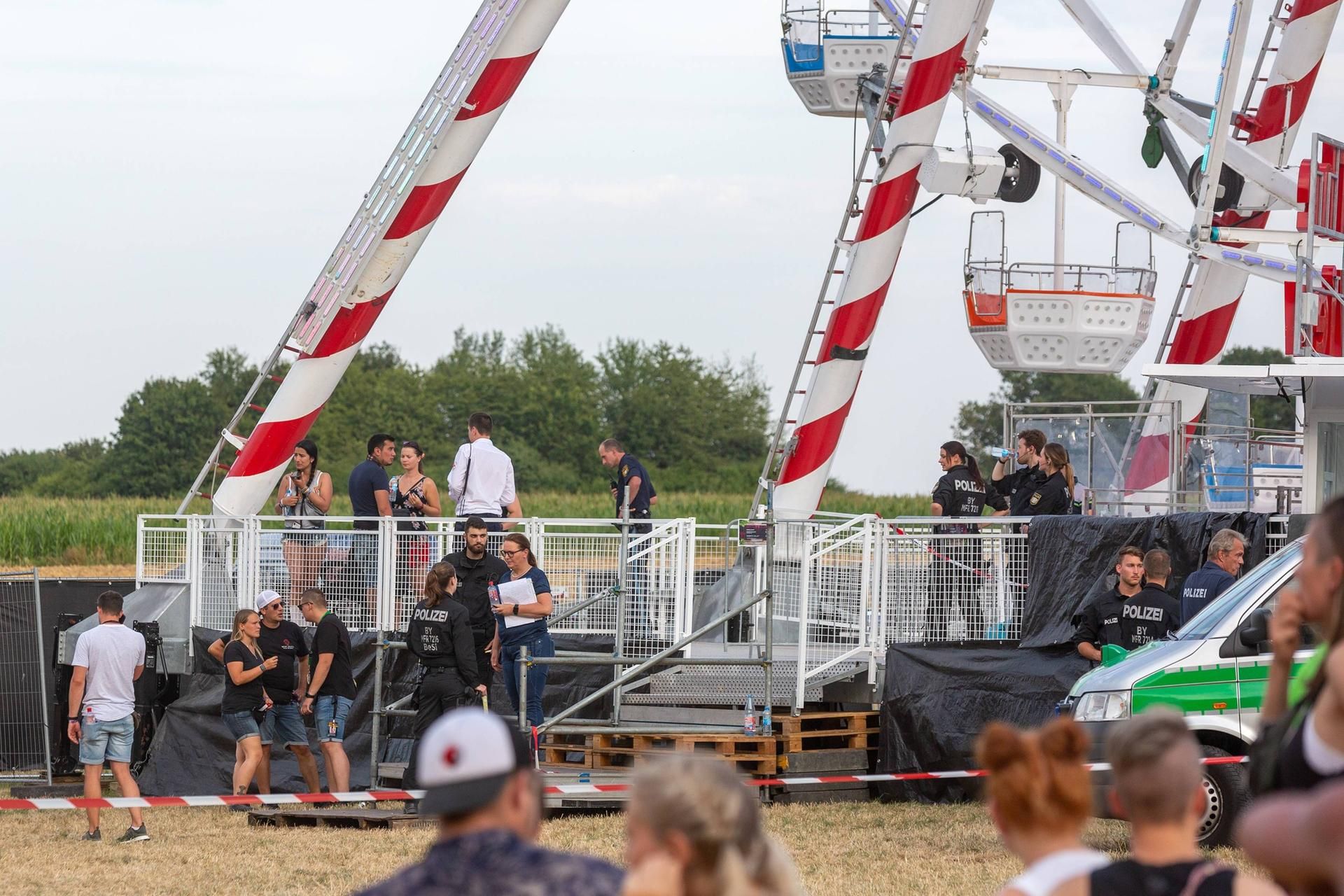 Unfall Riesenrad Festival