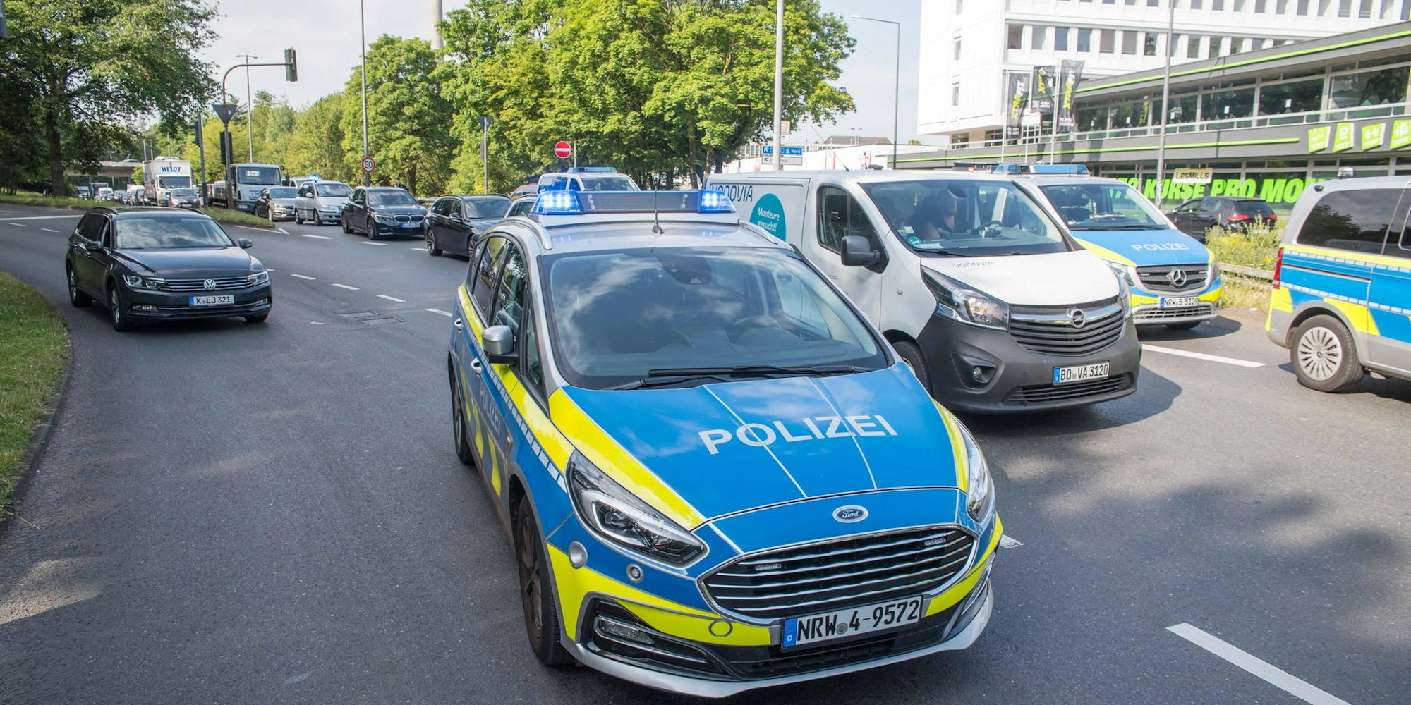 Stau Kanalstraße