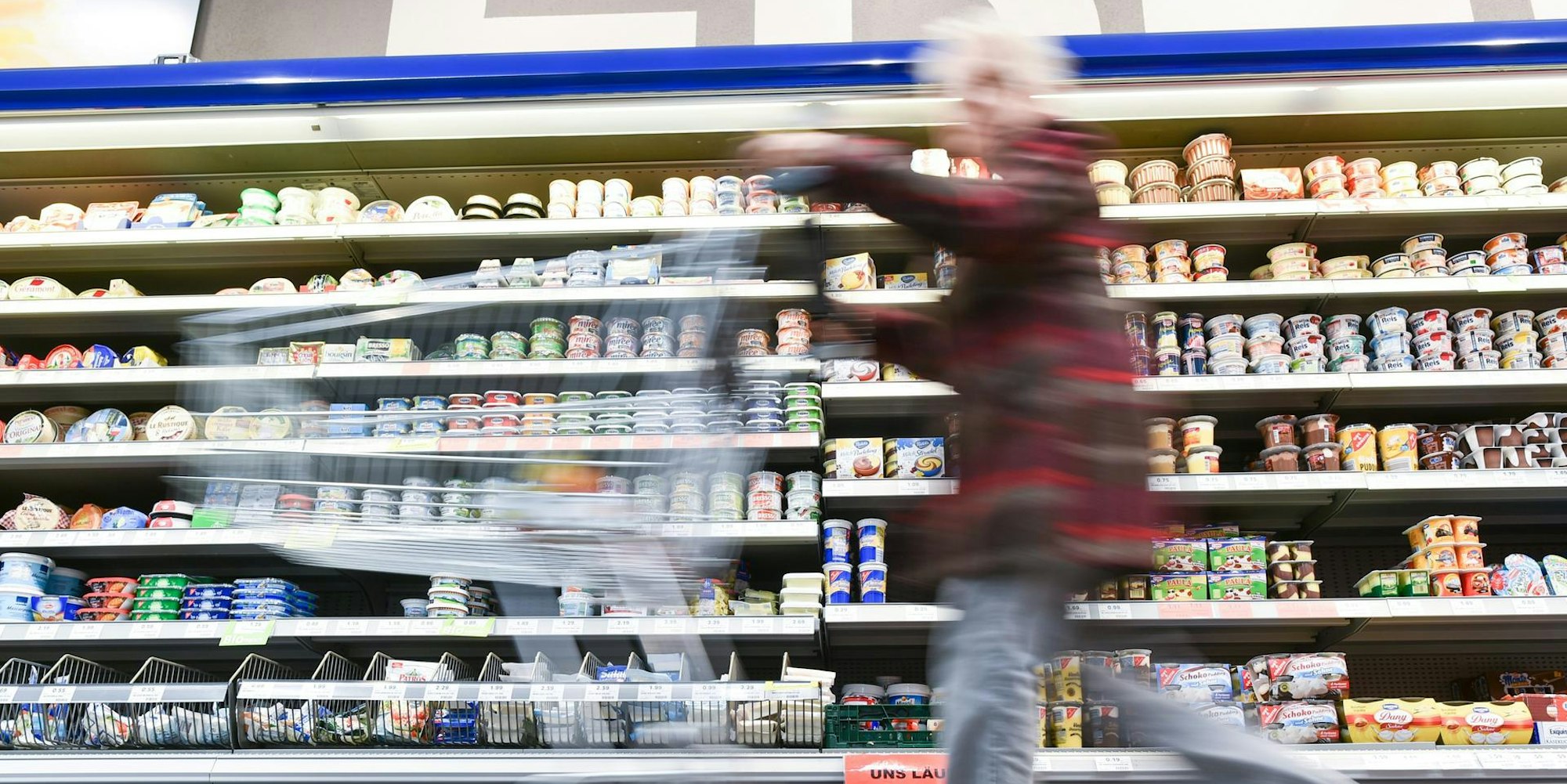 Inflation Supermarkt