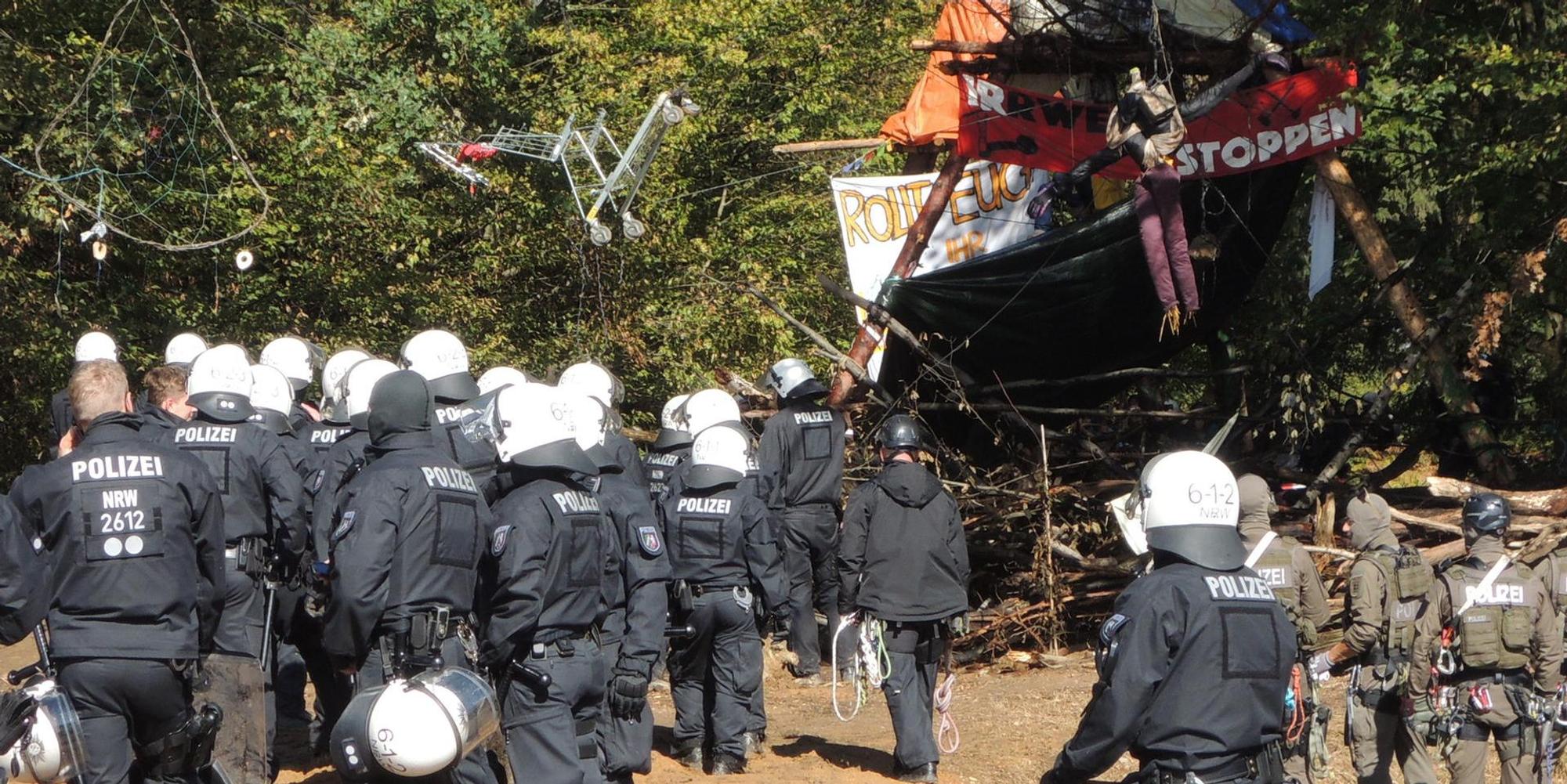 Räumung Hambacher Forst 2018