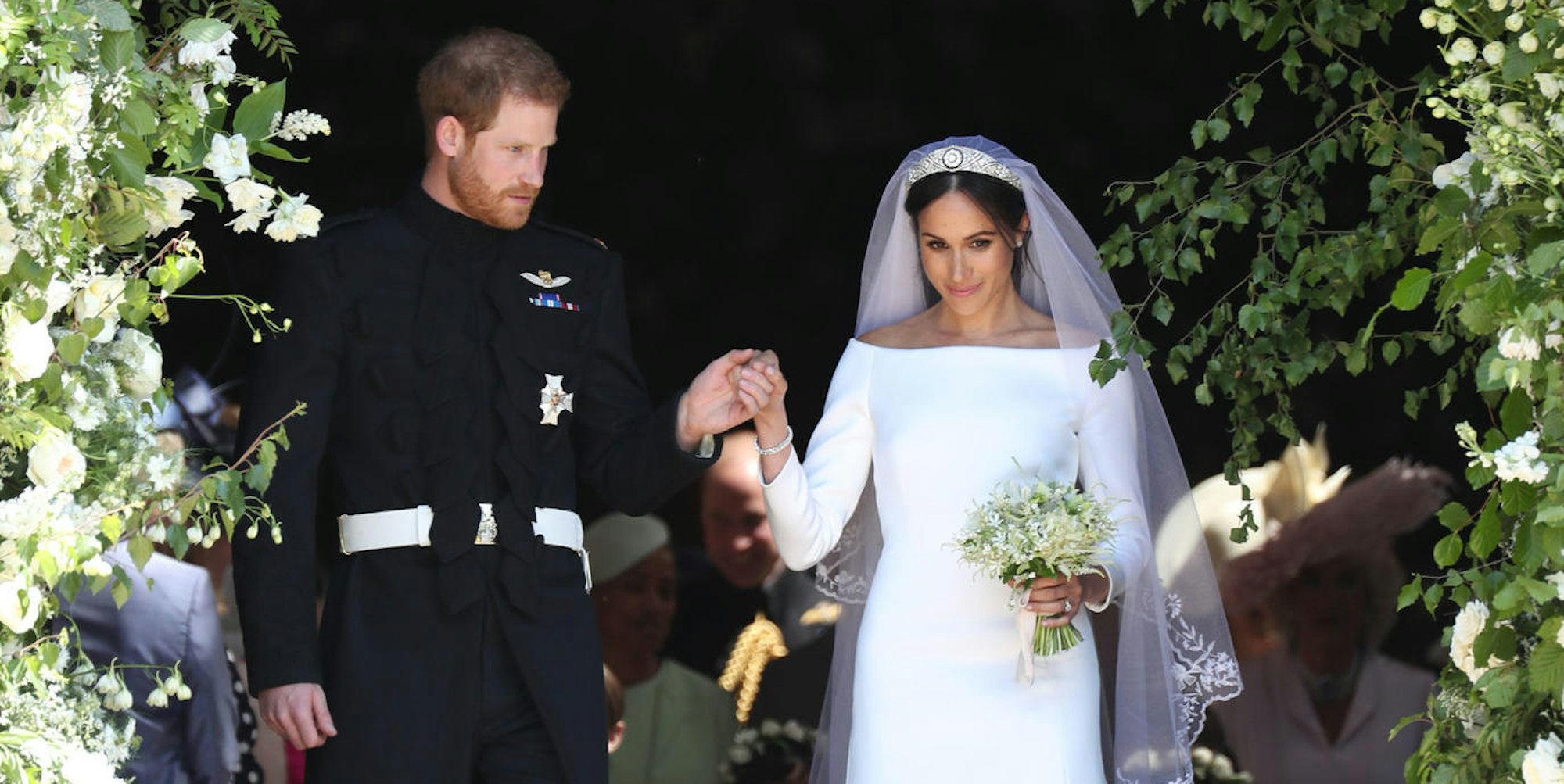 Meghan und Harry durchs Gebüsch