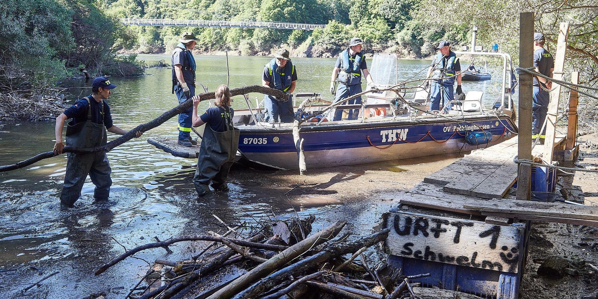 WVER Hochwasserschutz Urftsee