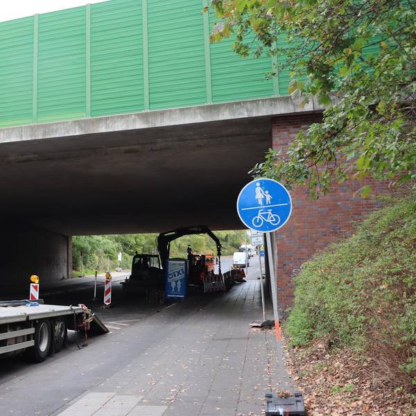We- Mühlenweg-Bauarbeiten