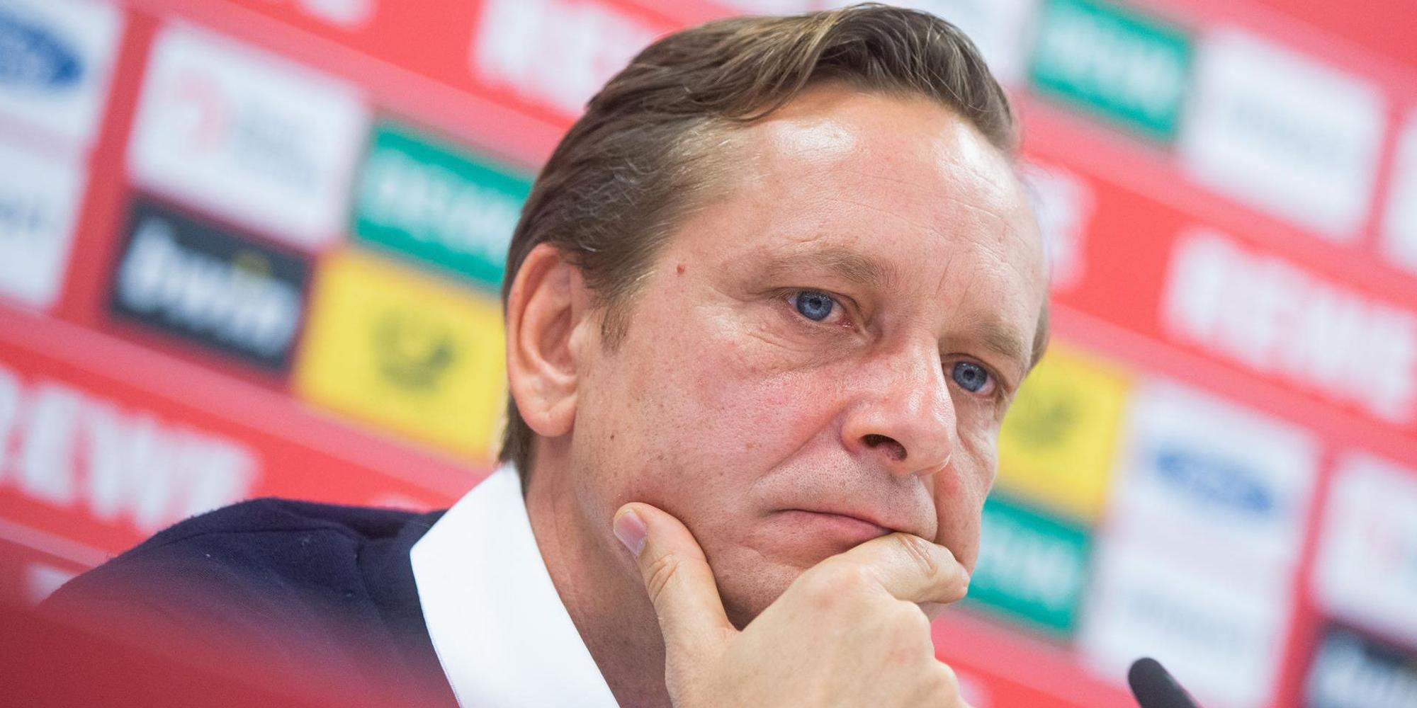 Horst Heldt dpa