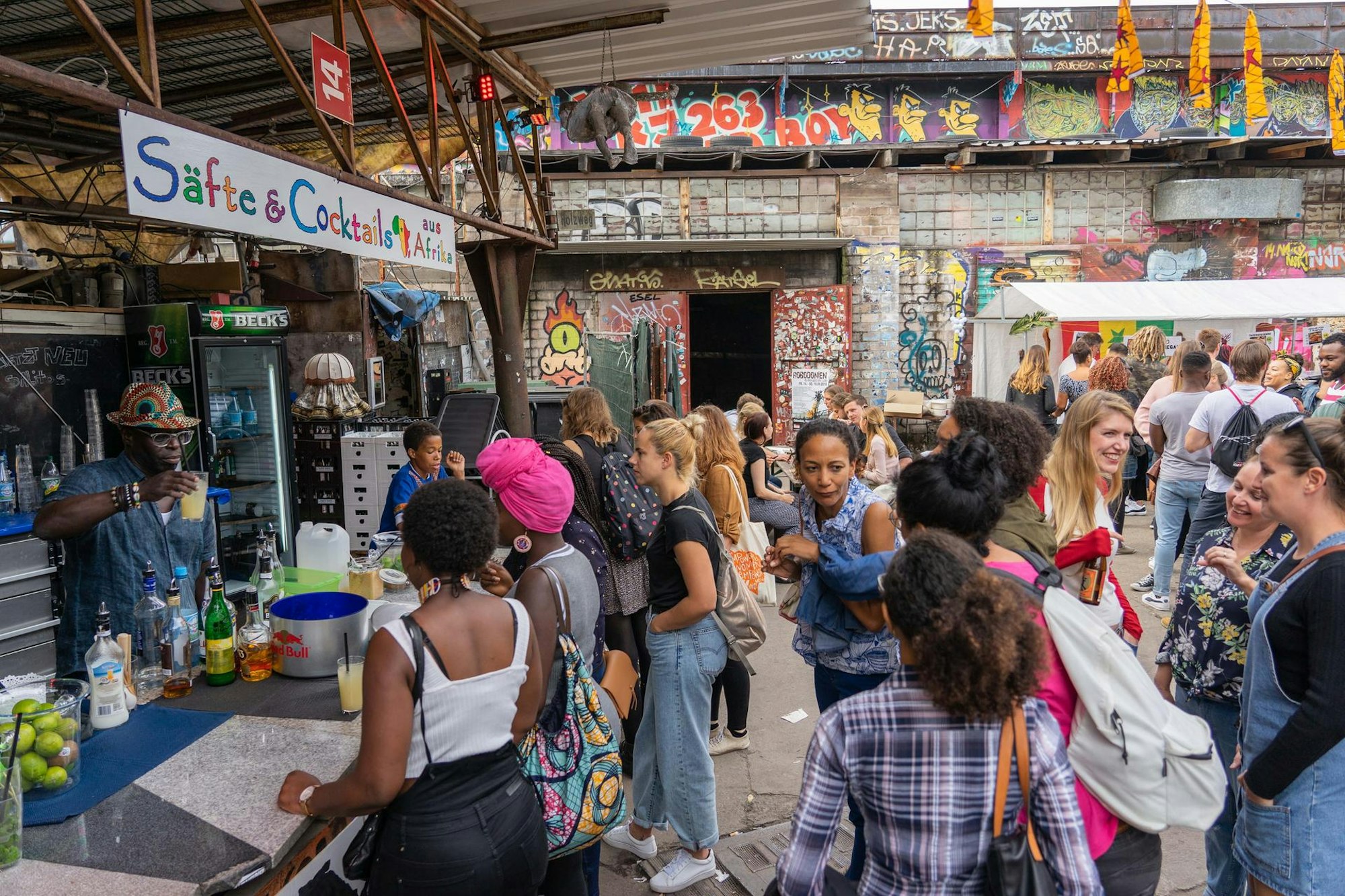African Food Festival Cocktails