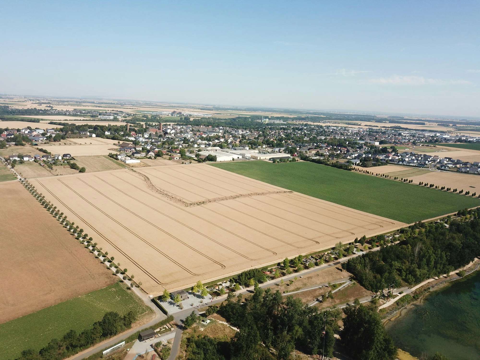 Aktuelle Flächennutzung Seeterrassen