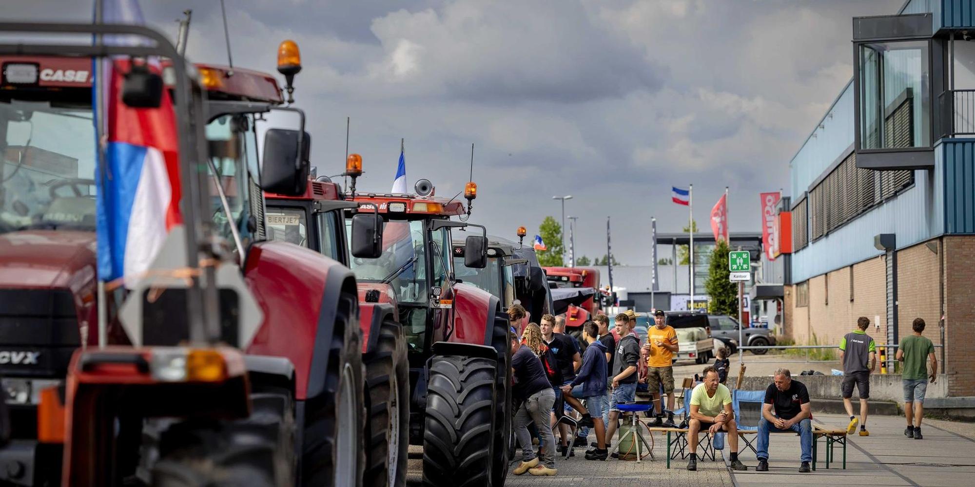Bauernproteste in den Niederlanden