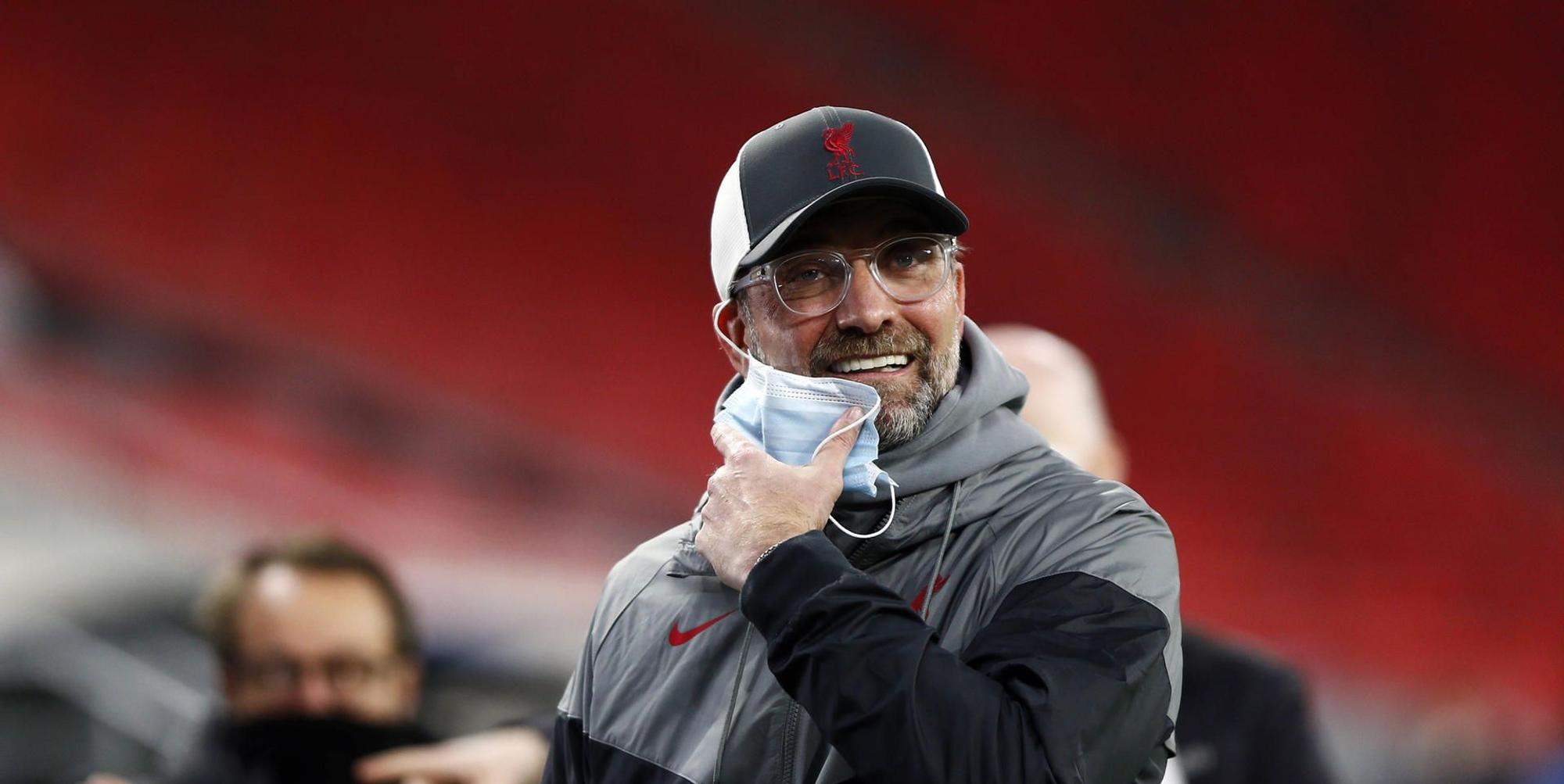 Klopp lacht